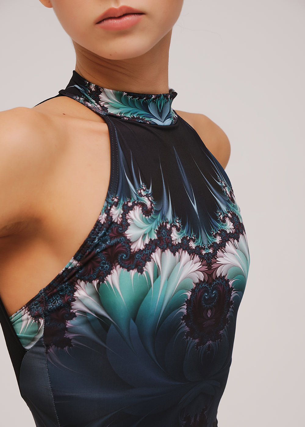 Grishko Randi Leotard Fractual/Azure