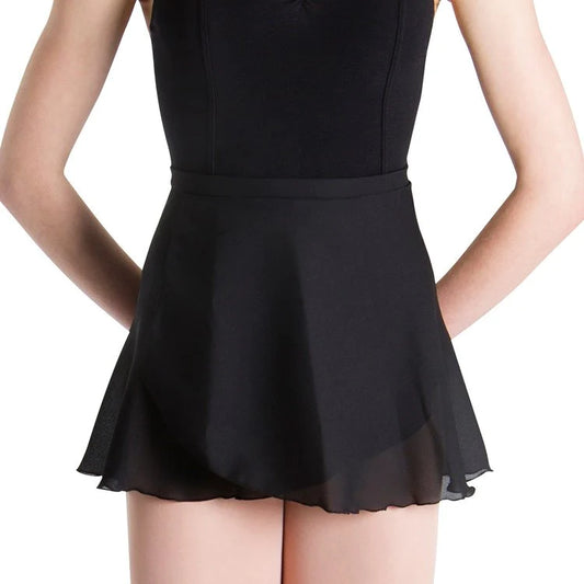 Bloch Geena Wrap Tie Skirt Black Women's