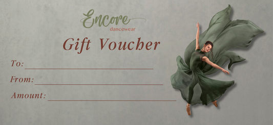 Encore Dancewear Gift Voucher