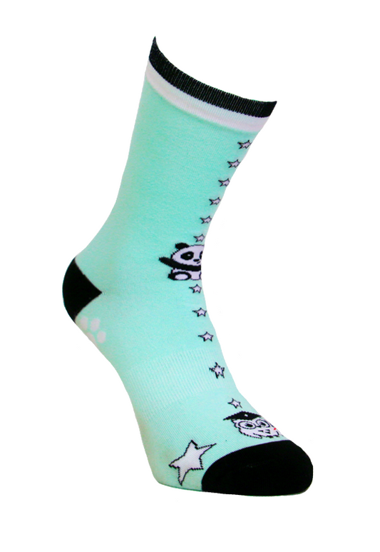 Dance Sock Academy Sockology Grip Spots No Lace Mint
