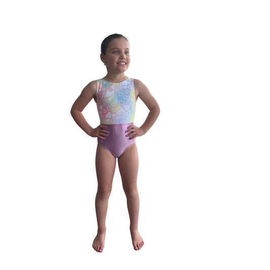 PW Hearts Gym Leotard