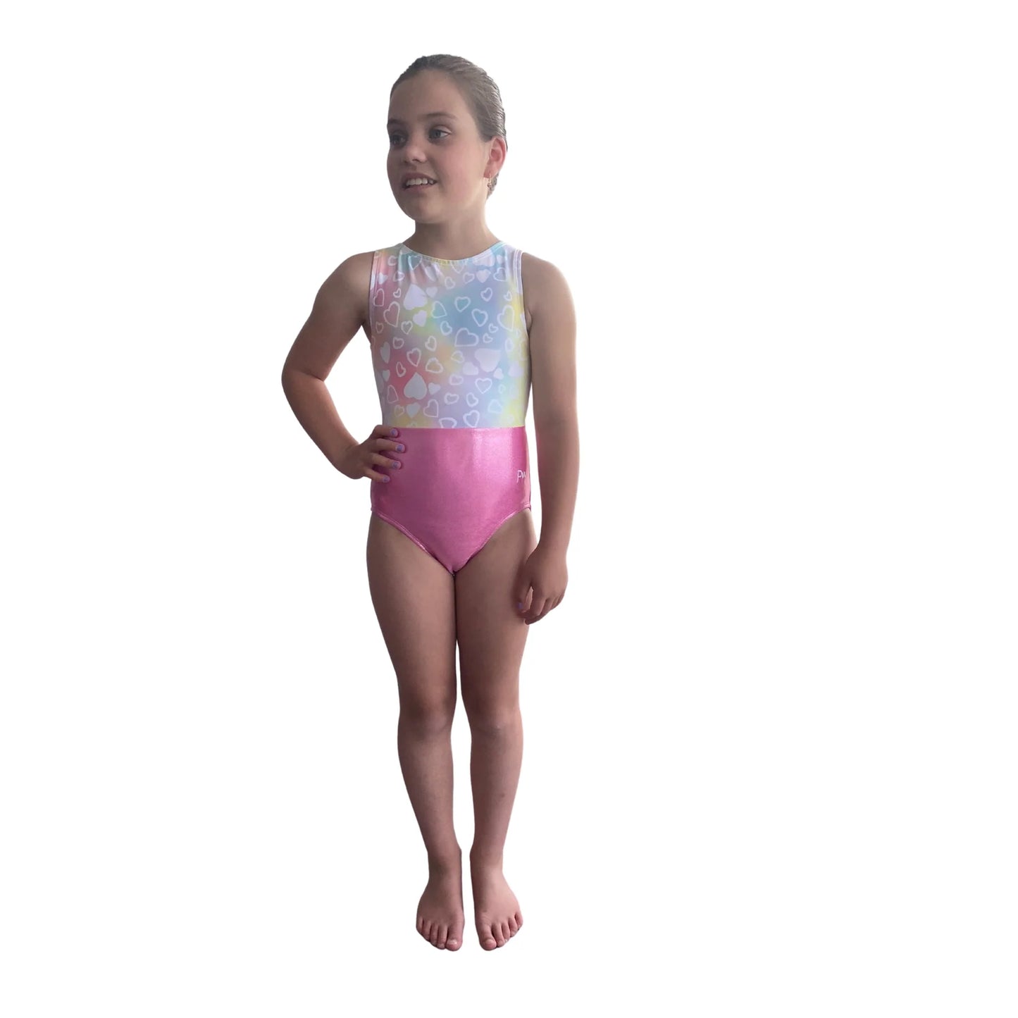 PW Hearts Gym Leotard