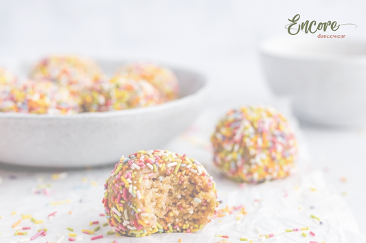 Power Up Your Performance with Birthday Cake Energy Balls!