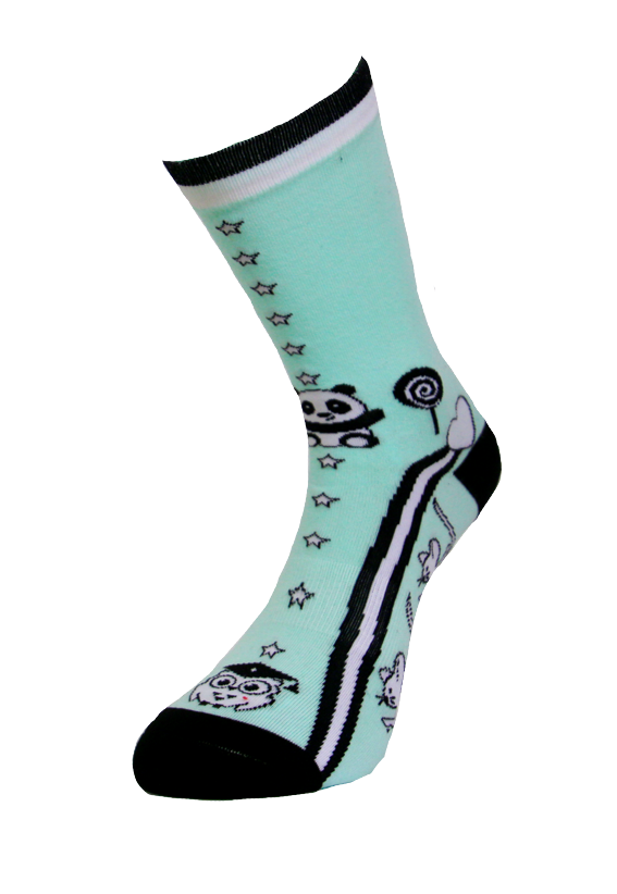 Dance Sock Academy Sockology No Lace Mint