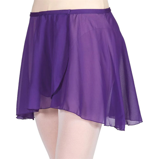 PW Pull-On Wrap Skirt Adult Purple