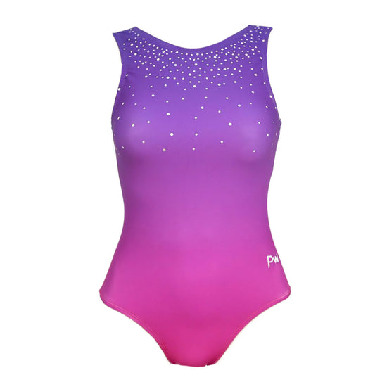 PW Spangle Gym Leotard Fuschia