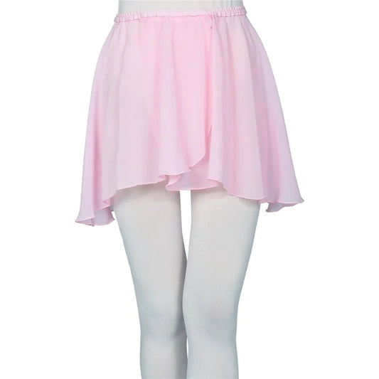 PW Pull-On Wrap Skirt Child Pink